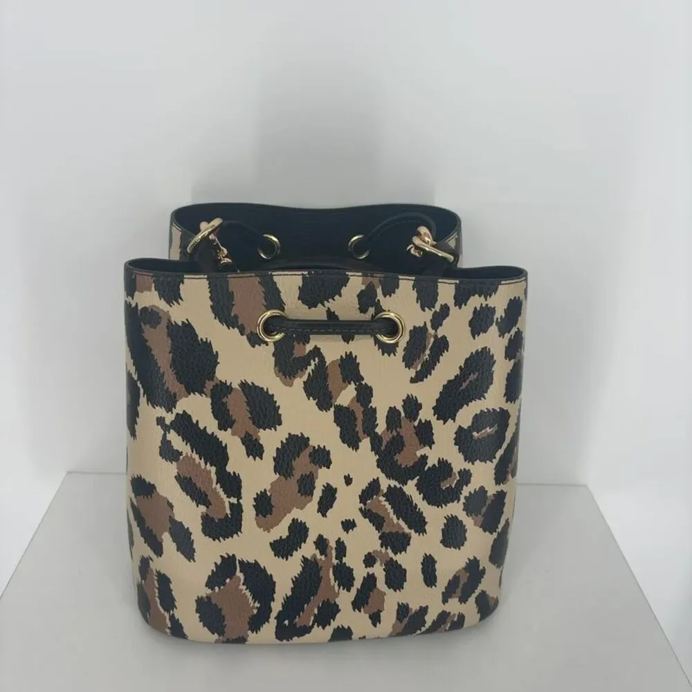 Coach Animal Print Bucket Bag